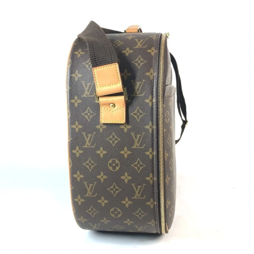 LOUIS VUITTON Brown Monogram Canvas Shoulder Bag